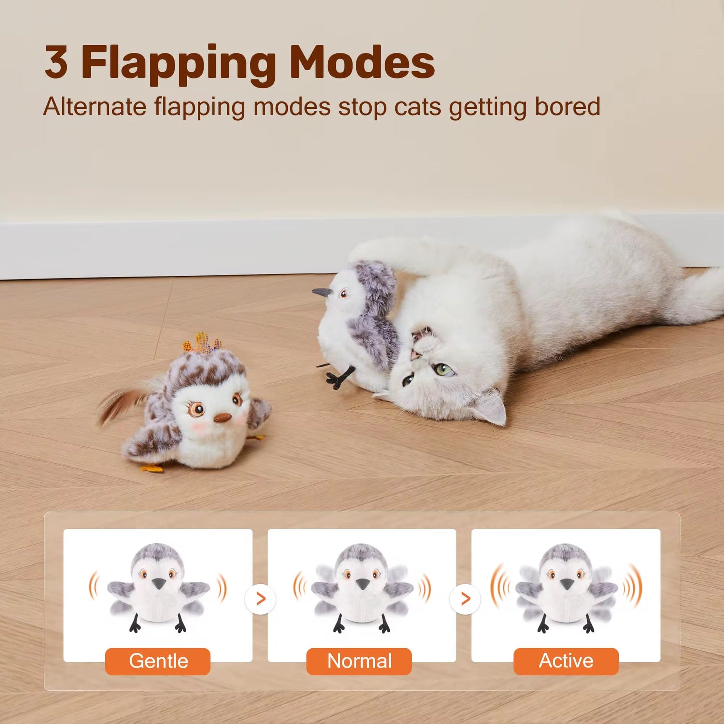 Interactive Bird Toy for Cats – Keep Your Furry Friend Entertained for Hours!