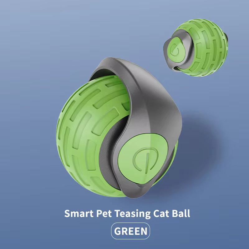 Cat Teasing Ball⢠2.0 â Smart Rolling Toy for Curious Cats