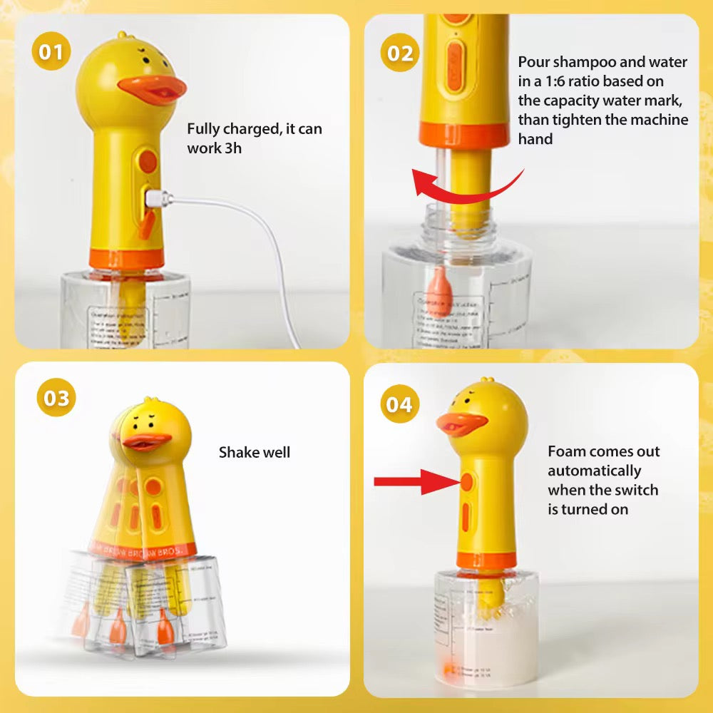 Pet Automatic USB Foam Dispenser – Touchless Soap Dispenser for Dogs & Cats