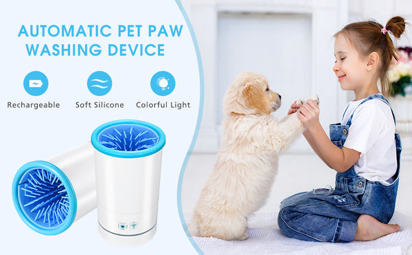 Automatic Paw Cleaner – Keep Dirty Paws Out of Your Home!