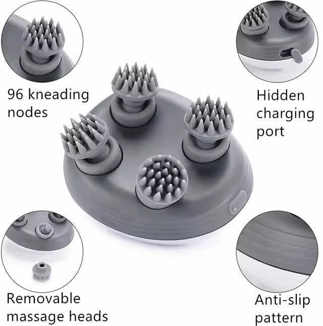2-in-1 Electric Massager for Pets & Humans – Stress Relief, Hair Oil Booster, Relaxation Tool