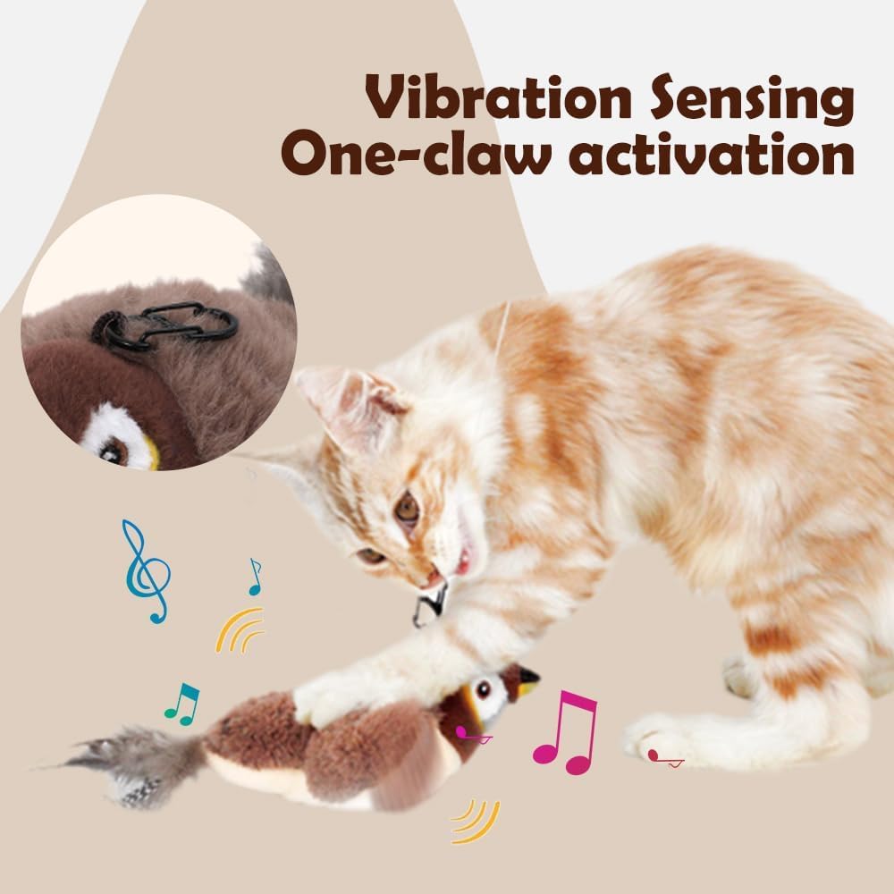 Flappy Bird⢠â Interactive Cat Toy for Endless Fun