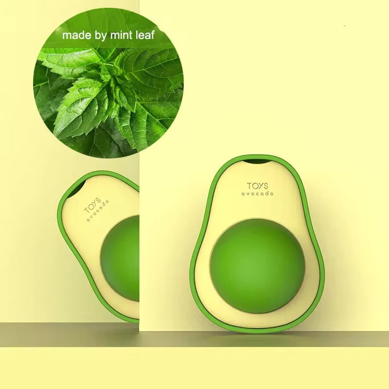 Avocado Catnip Ball™ – Tasty-Looking Toy, Irresistible Fun!