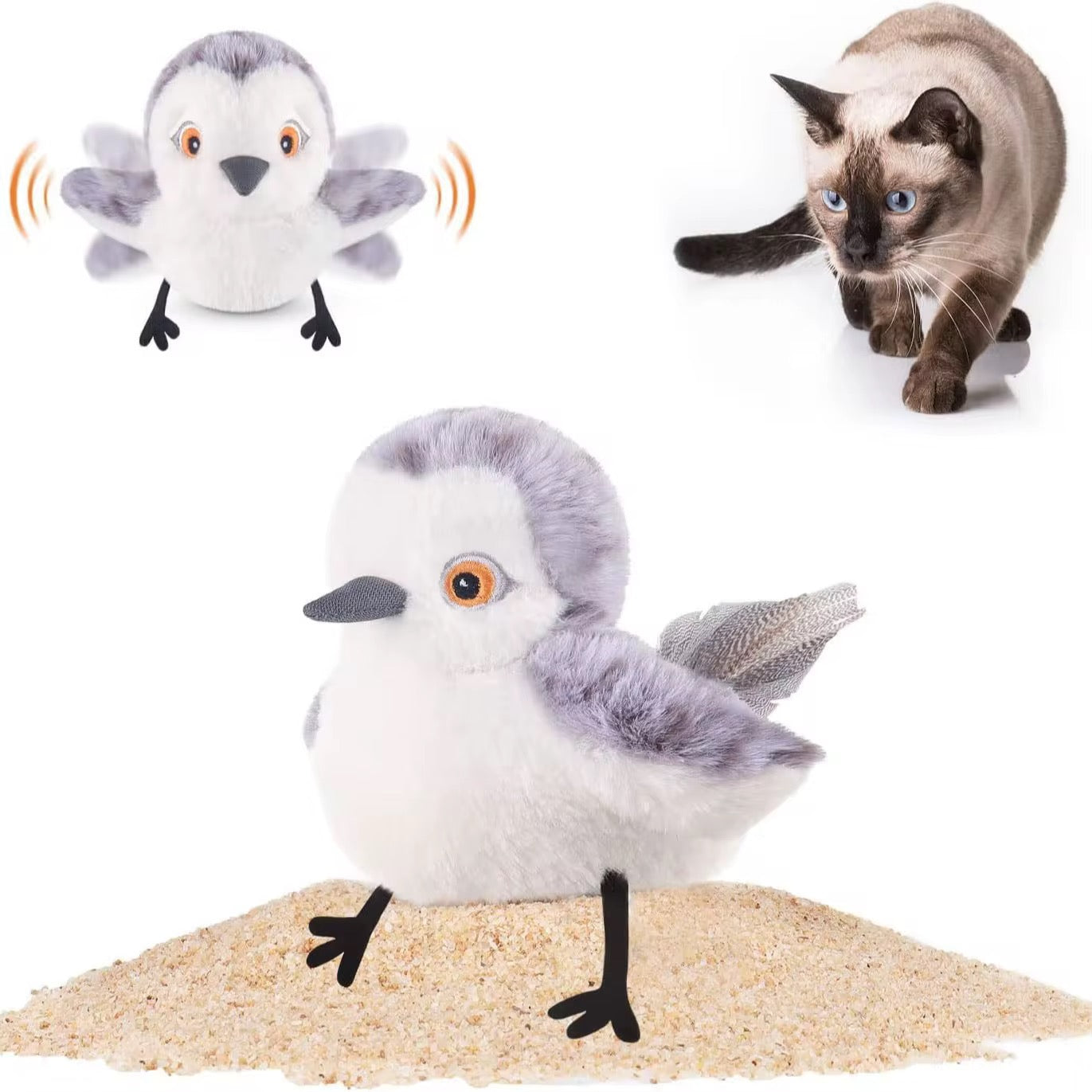 Interactive Bird Toy for Cats – Keep Your Furry Friend Entertained for Hours!