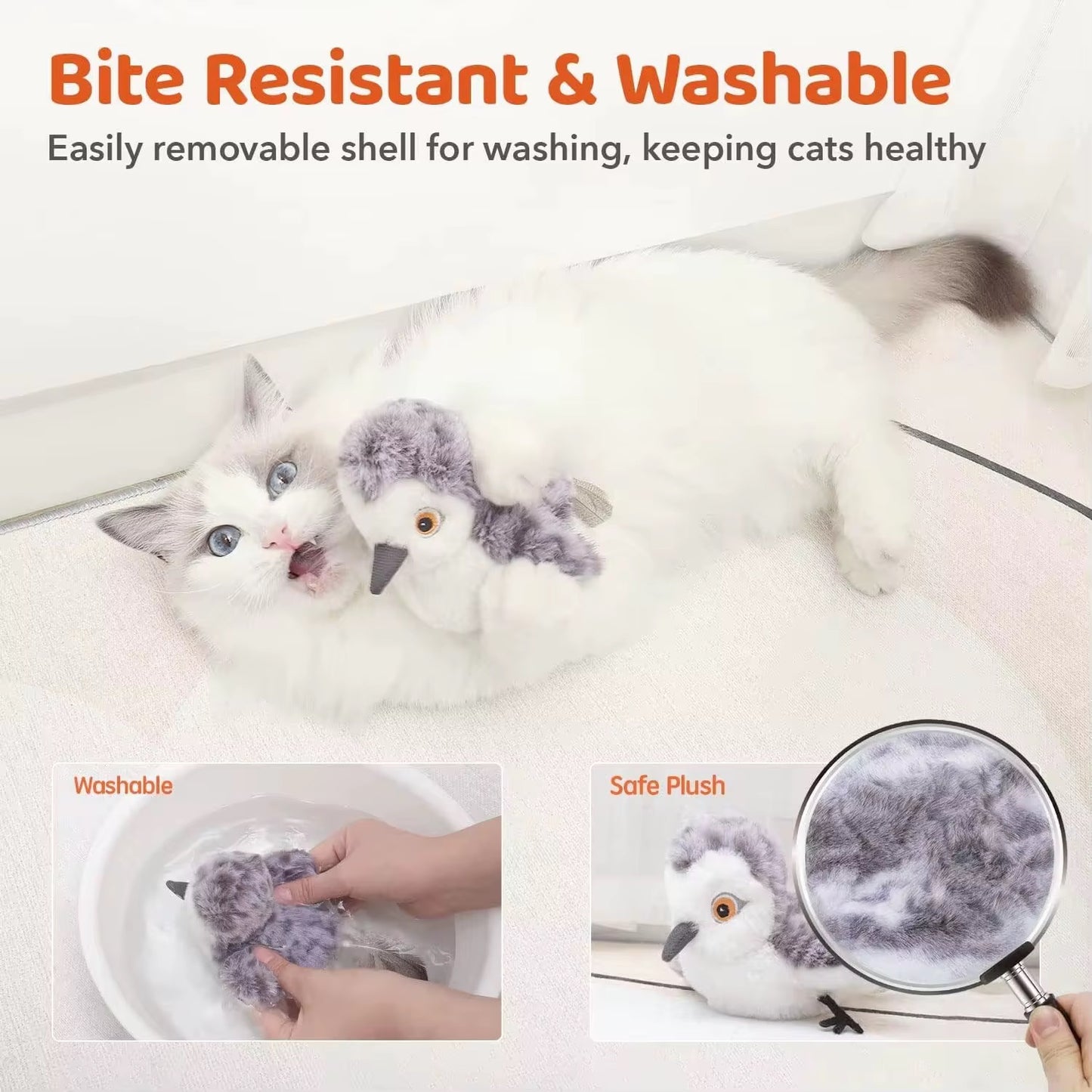 Interactive Bird Toy for Cats – Keep Your Furry Friend Entertained for Hours!