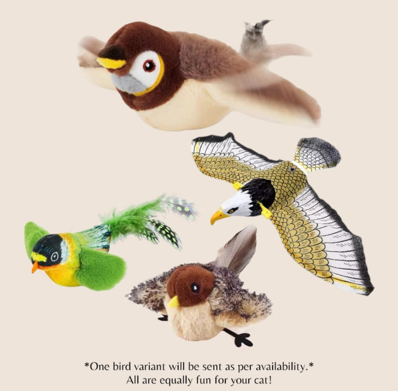 Interactive Bird Toy for Cats – Keep Your Furry Friend Entertained for Hours!