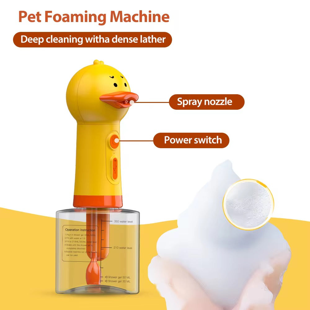 Pet Automatic USB Foam Dispenser – Touchless Soap Dispenser for Dogs & Cats