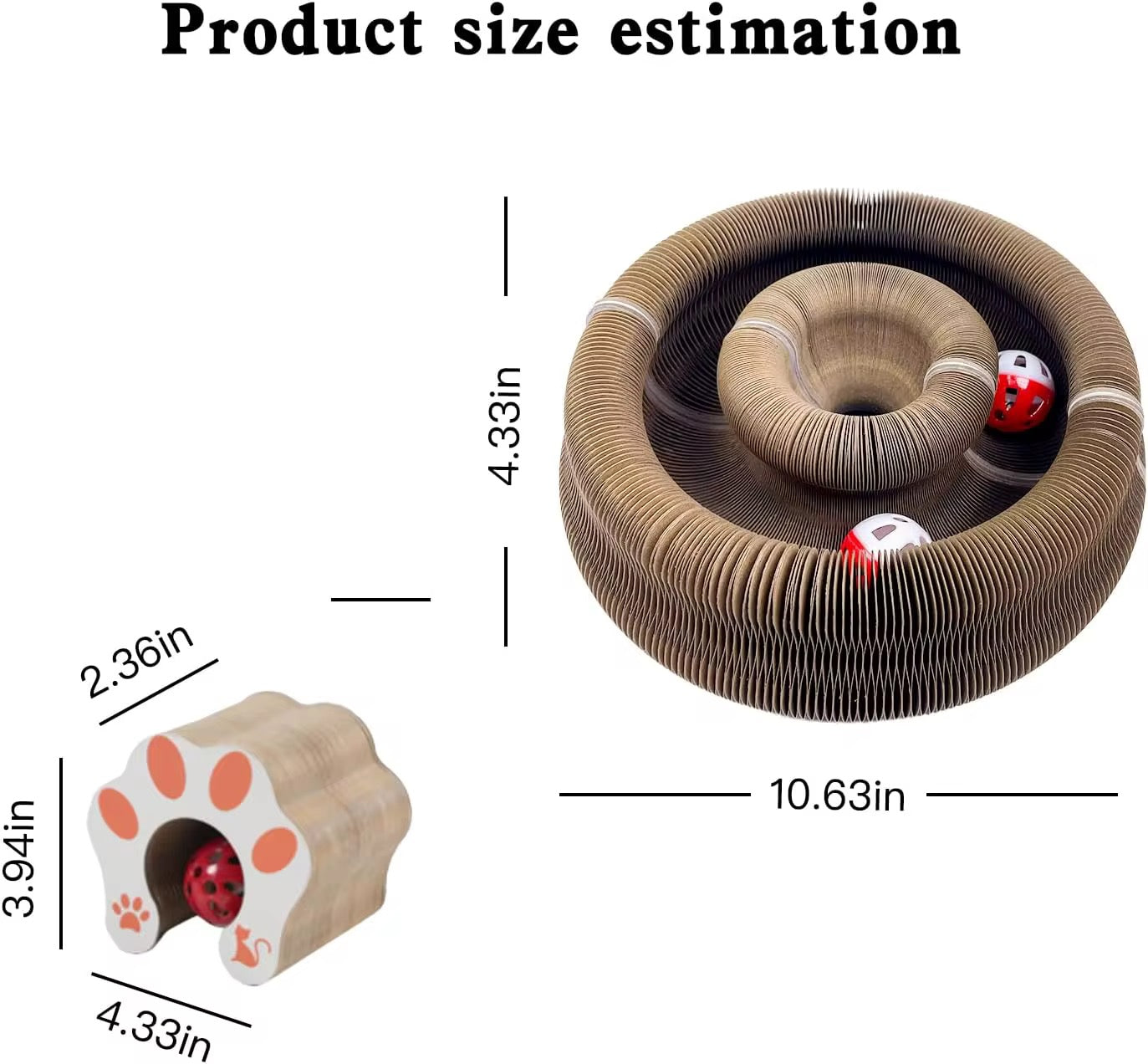 Foldable Magical Cat Scratch Toy – Shape‑Shifting Fun for Your Feline! 🐱✨