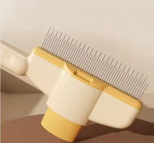 Pet Flea & Hair Removal Comb – Pack of 2 (Rotatable 2-in-1 Grooming Tool)