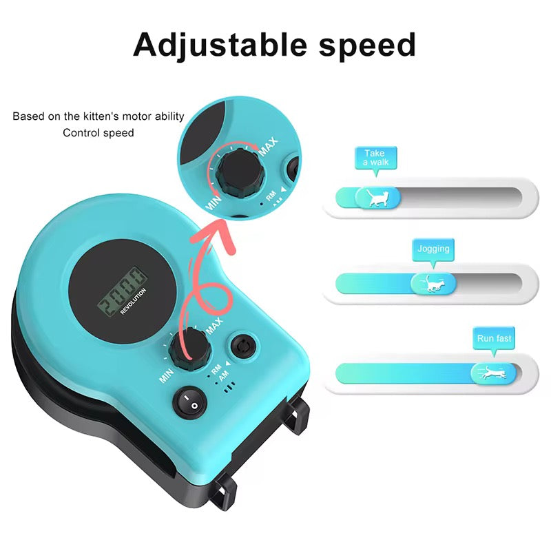 Automatic Interactive Cat Toy – Smart Electric String Teaser with Adjustable Clips